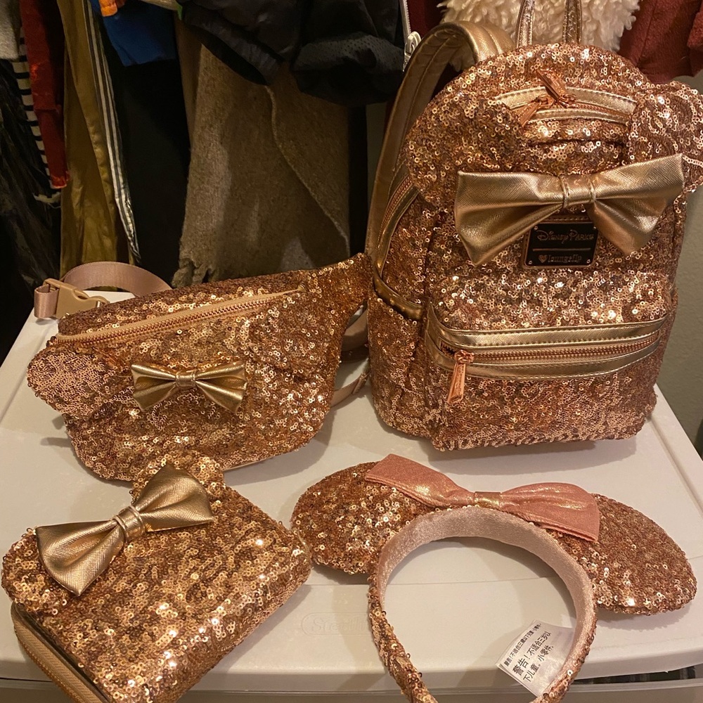 Rose Gold Disney Set